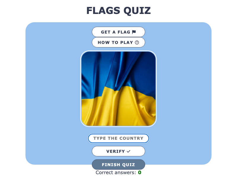 Flags Quiz
