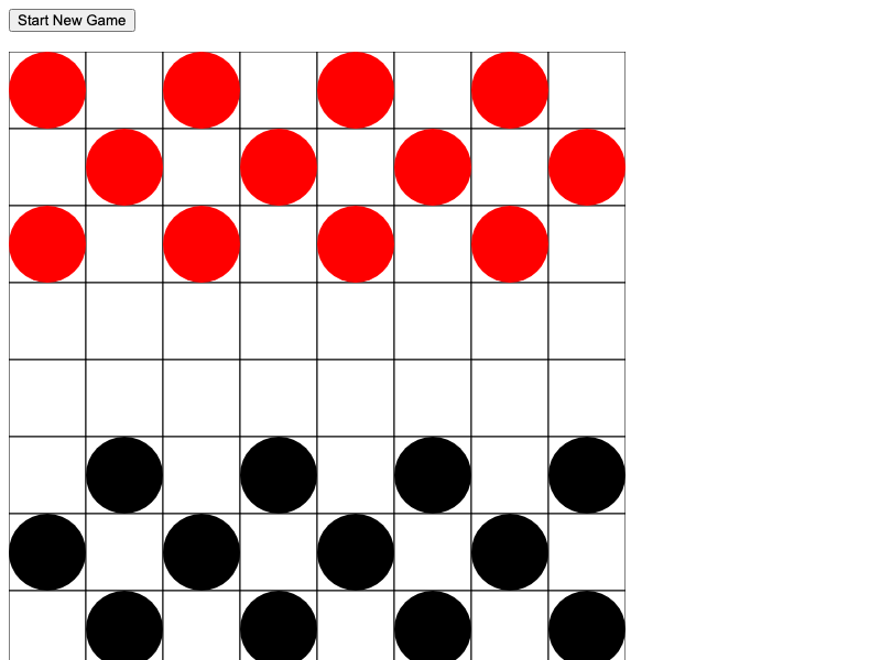 Checkers AI