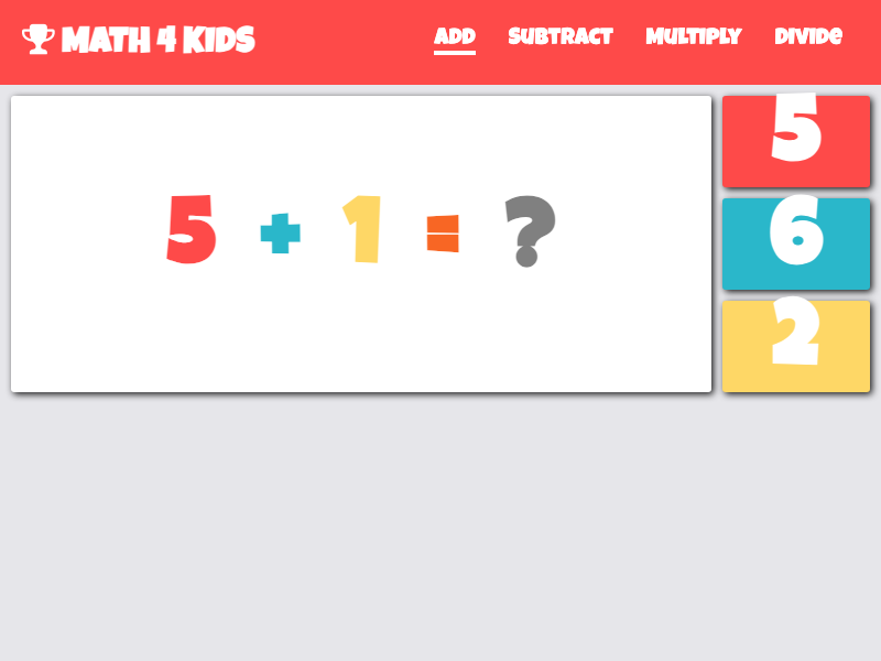 Math for Kids