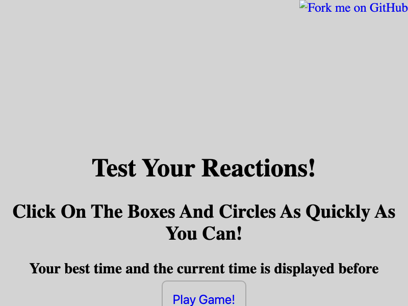 Reaction Timer